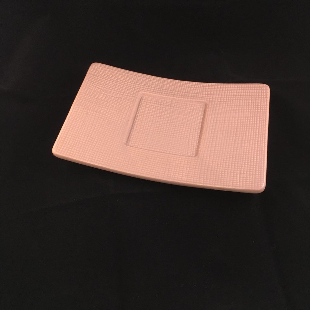 Vintage PartyLite Linen Pillar Holder